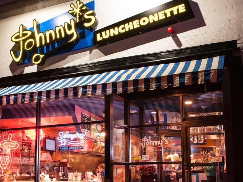 Johnny's Luncheonette in Newton